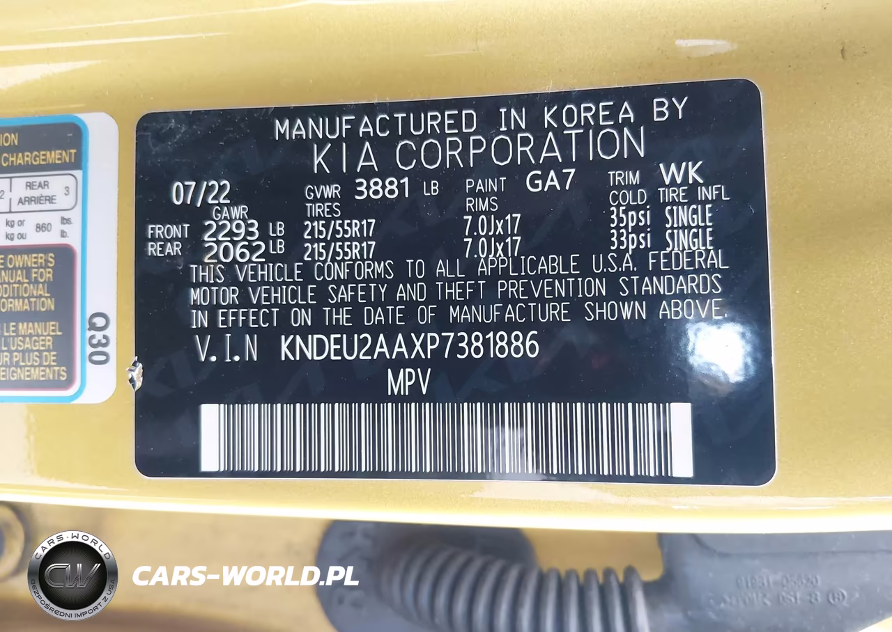 2023 Kia Seltos S VIN:KNDEU2AAXP7381886 - 9