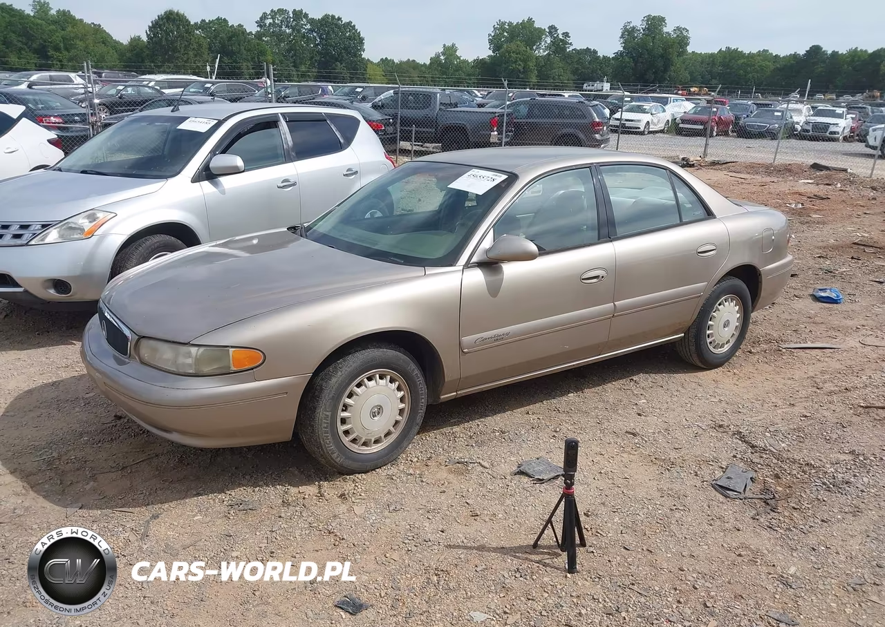 2001 Buick Century Custom VIN:2G4WS52J711162460 - 2