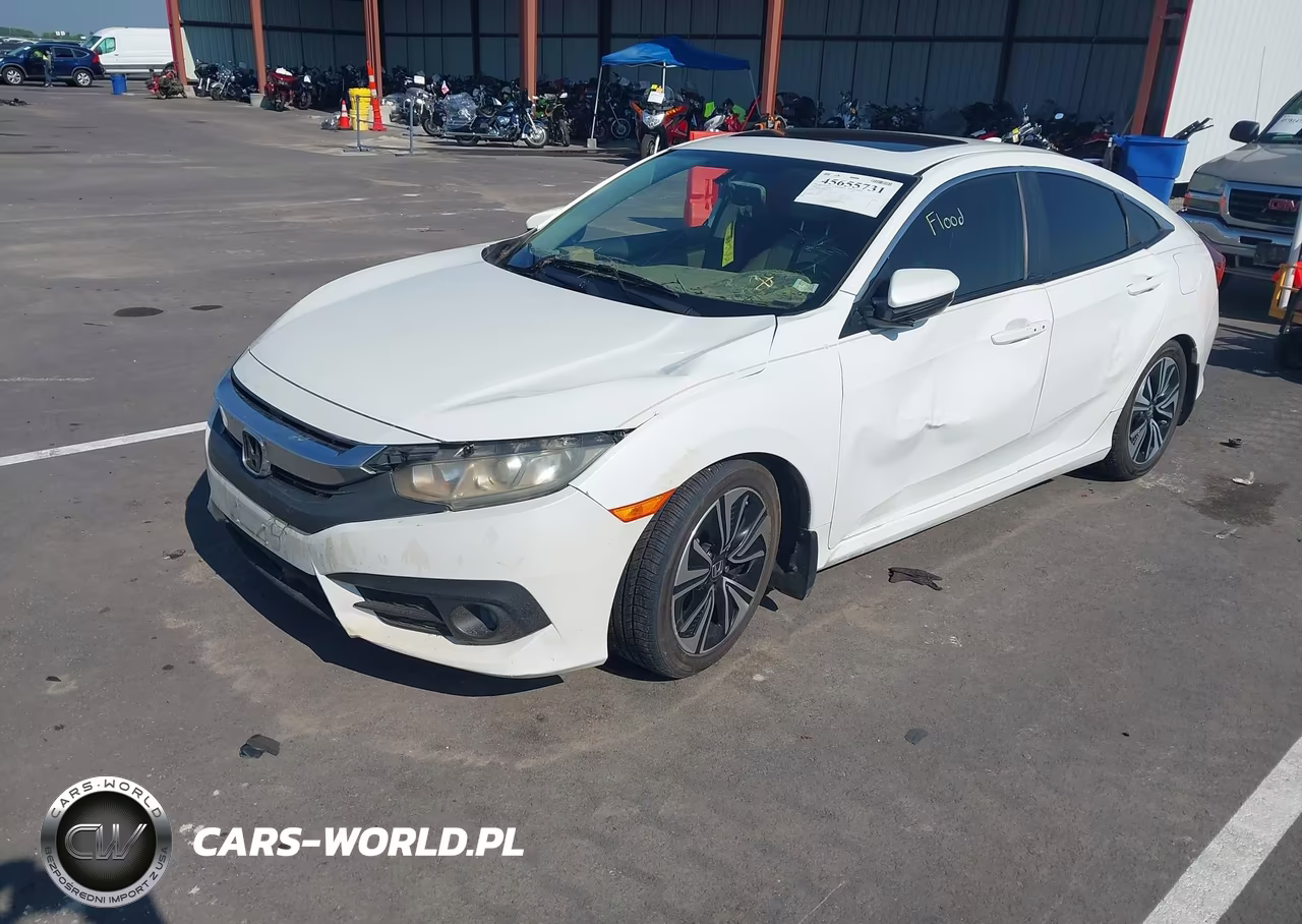 2016 Honda Civic Ex-L VIN:2HGFC1F78GH639570 - 2