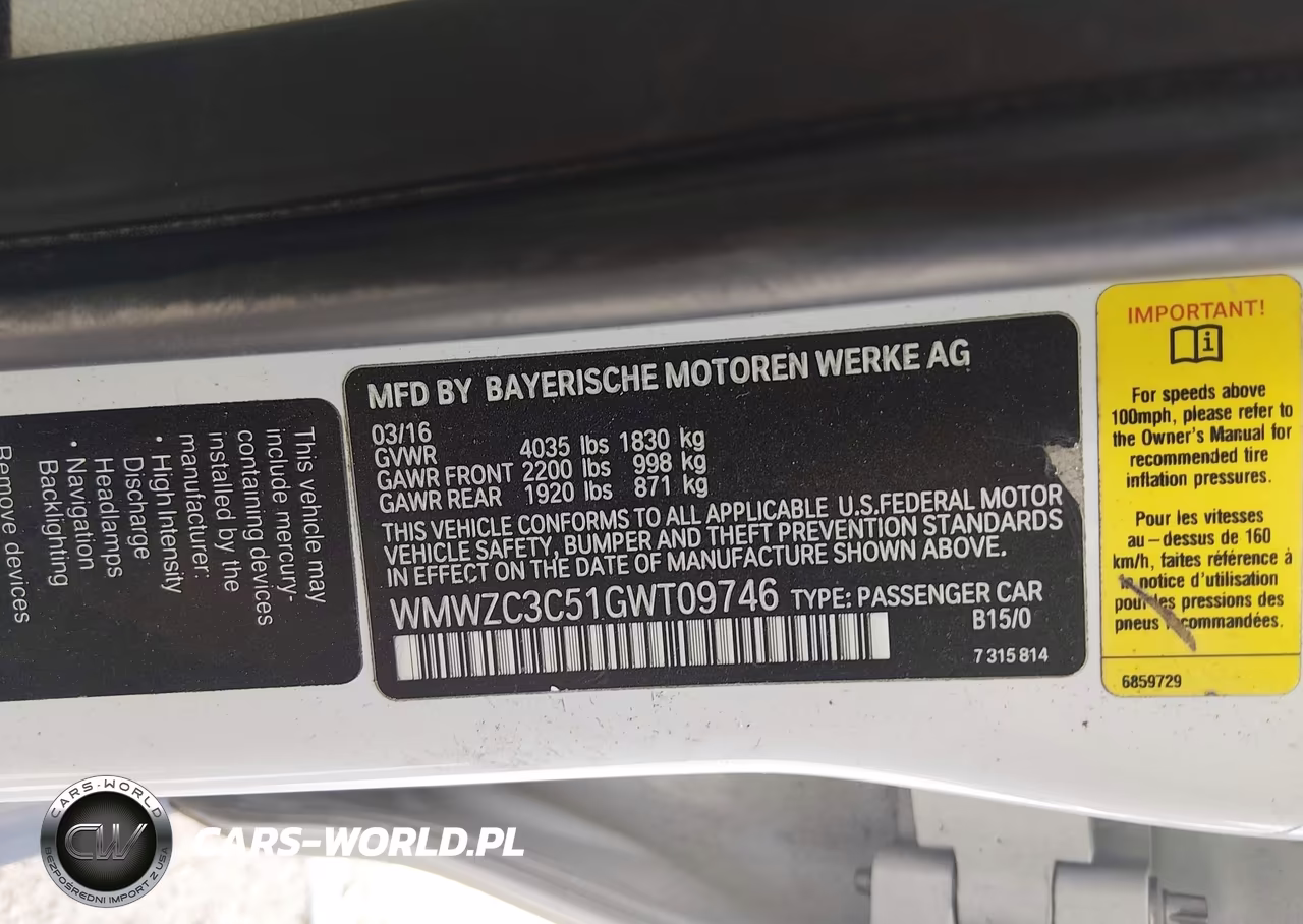 2016 Mini Countryman Cooper S VIN:WMWZC3C51GWT09746 - 9