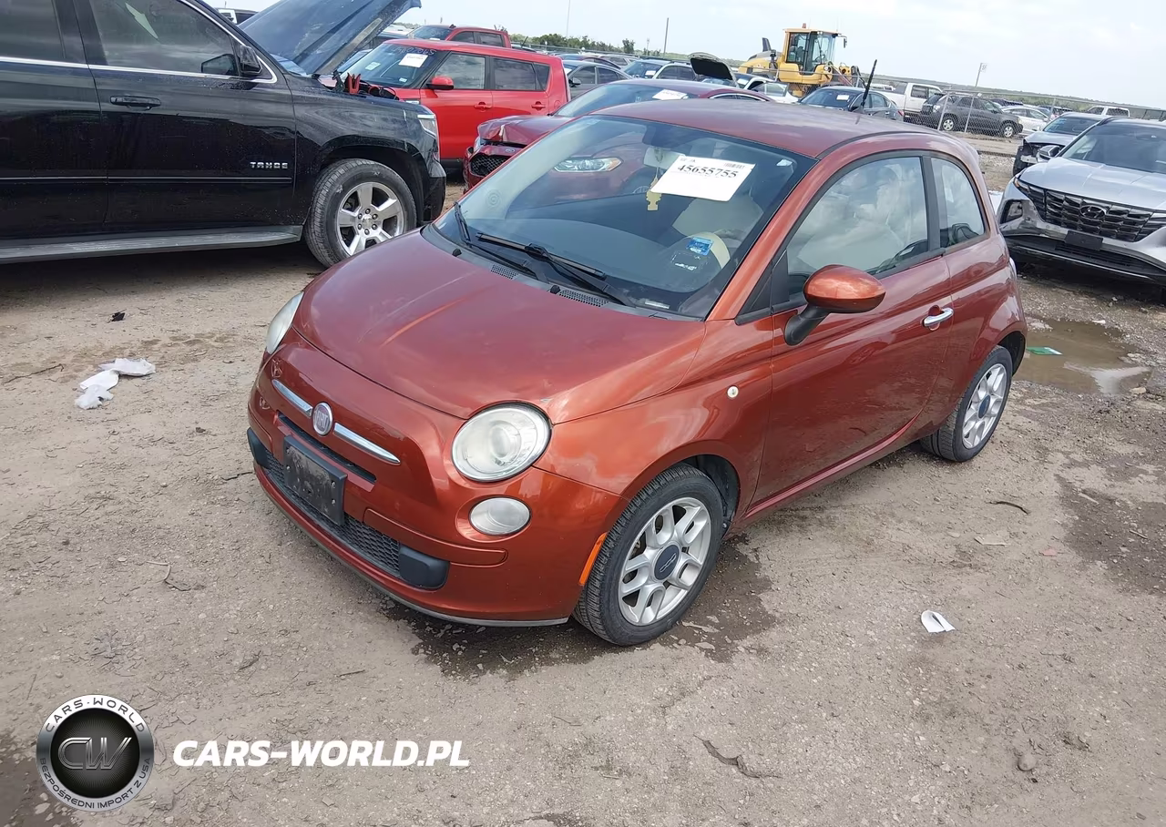 2013 Fiat 500 Pop VIN:3C3CFFAR4DT513910 - 2