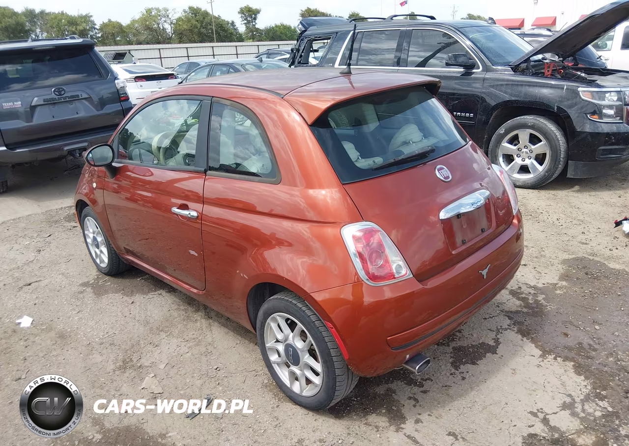 2013 Fiat 500 Pop VIN:3C3CFFAR4DT513910 - 3