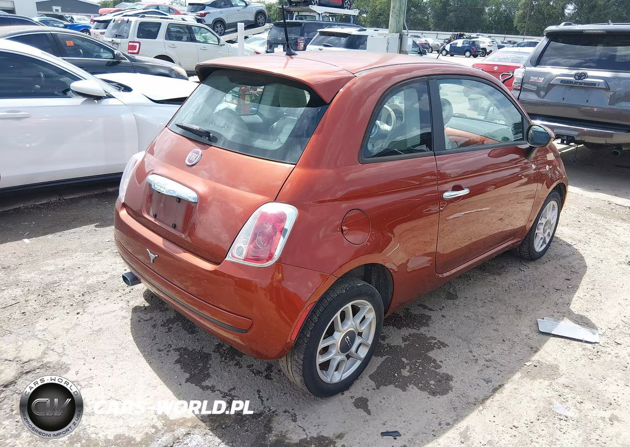 2013 Fiat 500 Pop VIN:3C3CFFAR4DT513910 - 4