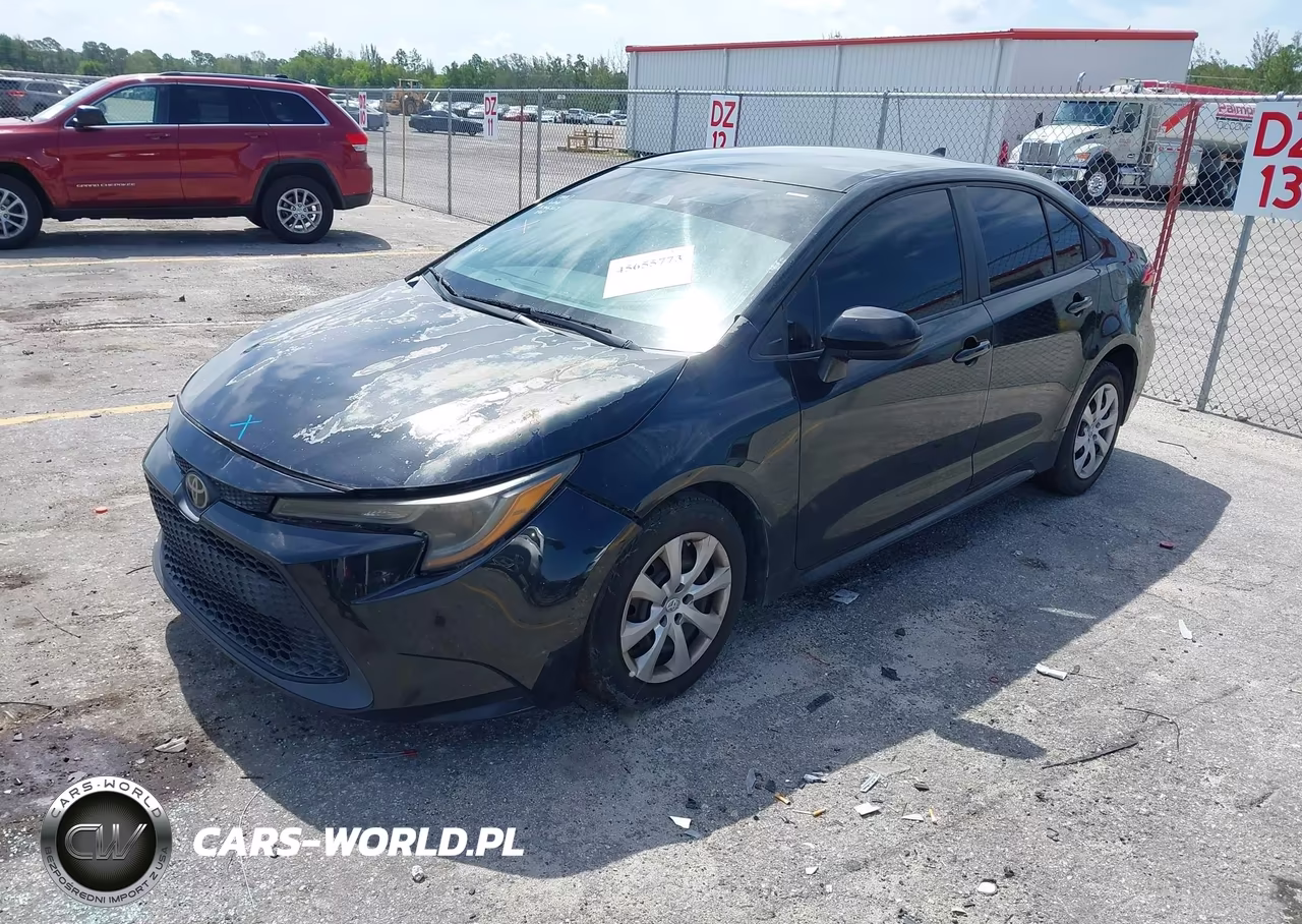 2020 Toyota Corolla Le VIN:5YFEPRAE5LP033828 - 2