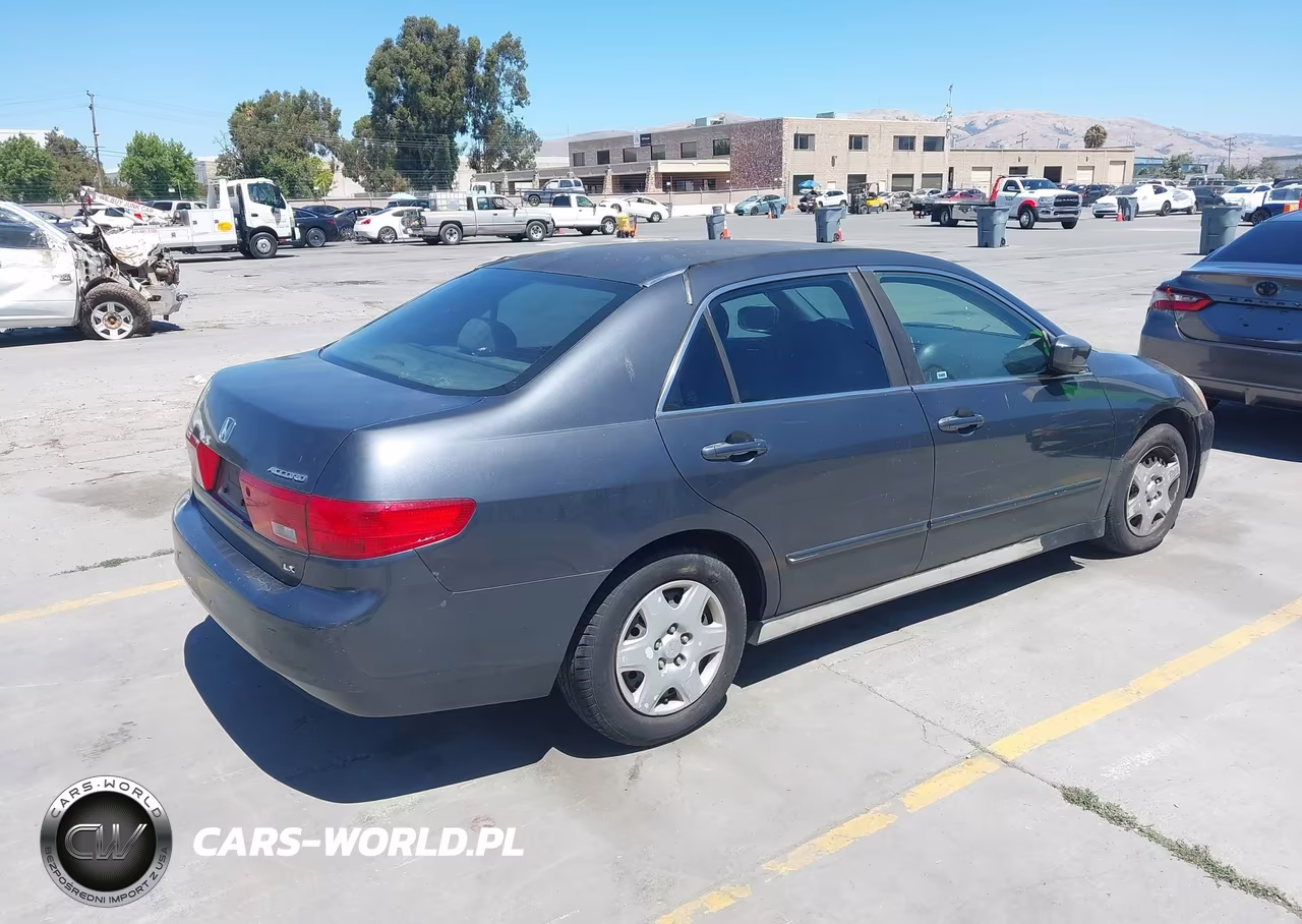 2005 Honda Accord 2.4 Lx VIN:1HGCM56445A102378 - 4