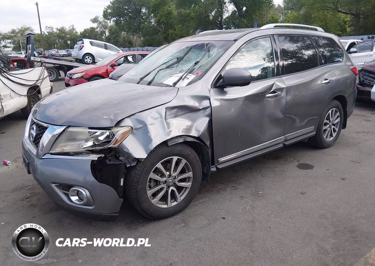 2015 Nissan Pathfinder Sl VIN:5N1AR2MM0FC675773 - 2