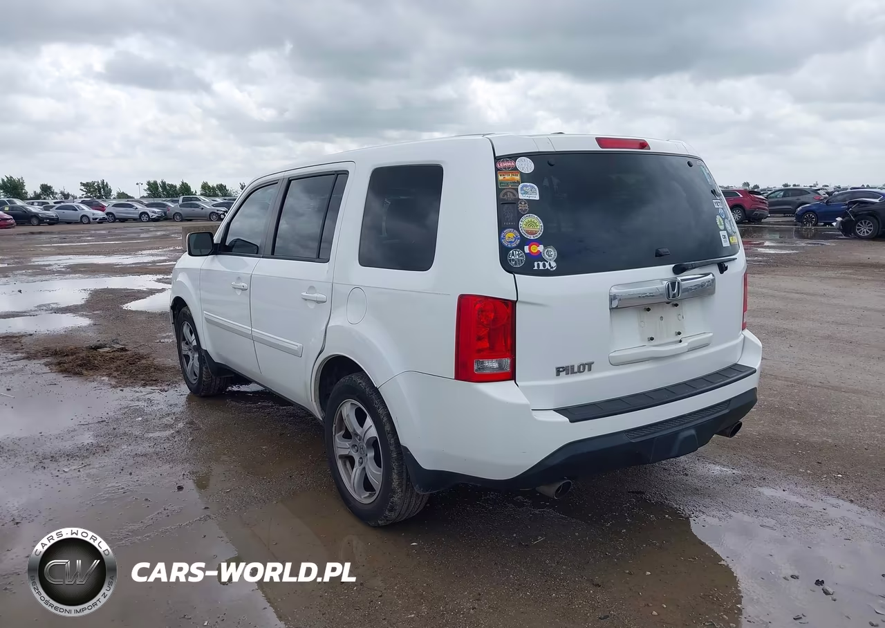 2014 Honda Pilot Ex-L VIN:5FNYF3H50EB001984 - 3
