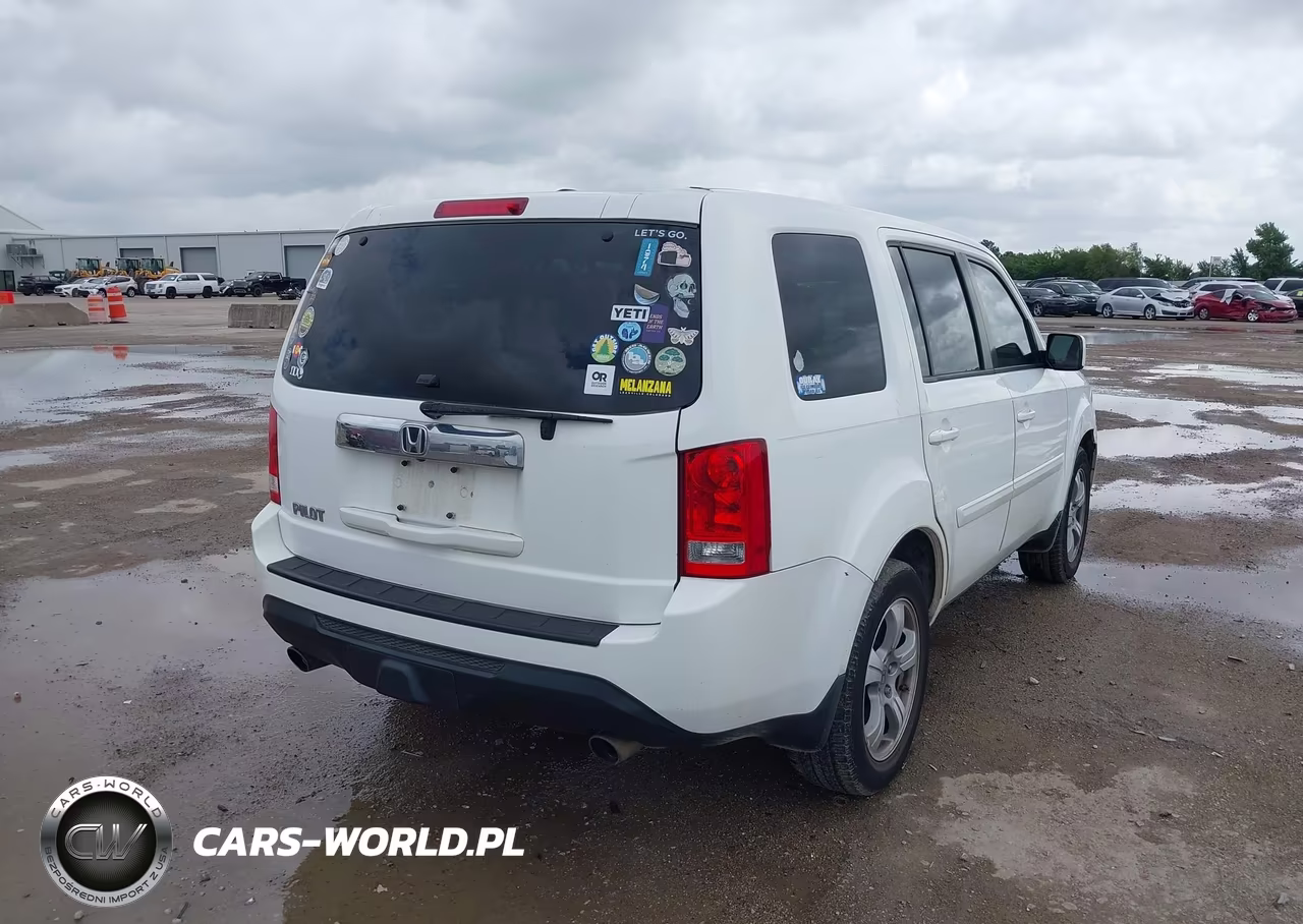 2014 Honda Pilot Ex-L VIN:5FNYF3H50EB001984 - 4