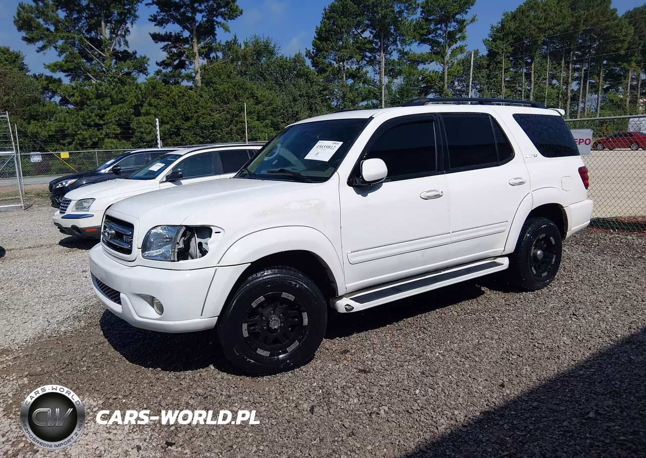 2002 Toyota Sequoia Limited V8 VIN:5TDZT38A12S084018 - 2