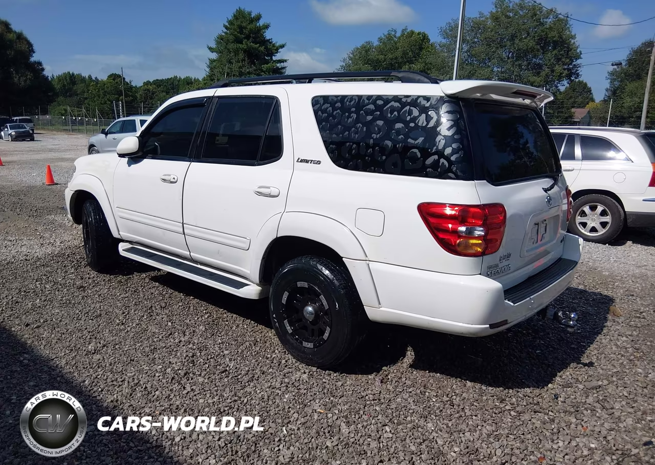 2002 Toyota Sequoia Limited V8 VIN:5TDZT38A12S084018 - 3