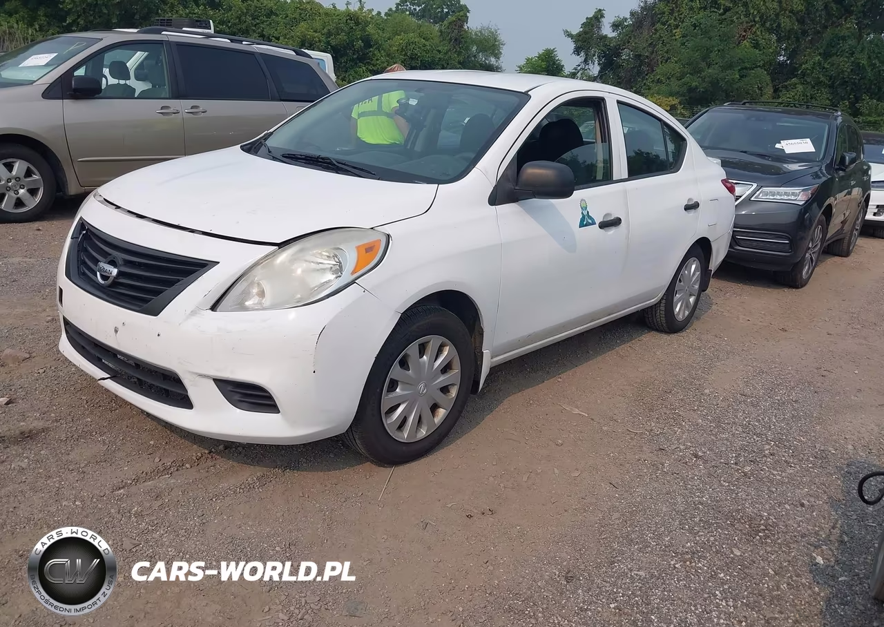 2014 Nissan Versa 1.6 S+ VIN:3N1CN7AP7EL832256 - 2