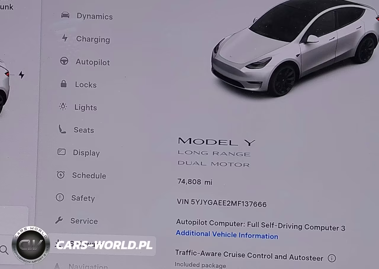 2021 Tesla Model Y Long Range Dual Motor All-Wheel Drive VIN:5YJYGAEE2MF137666 - 14