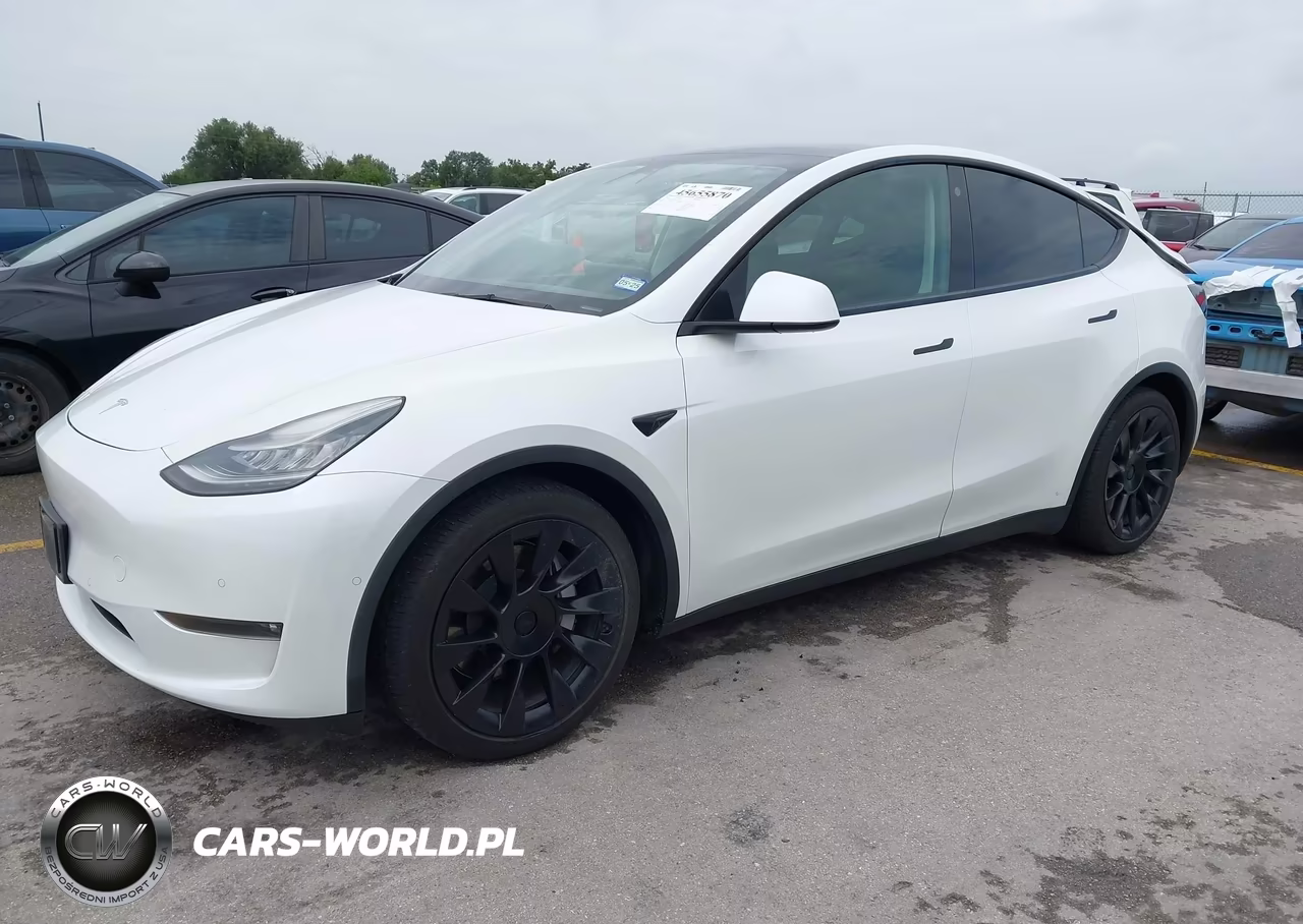 2021 Tesla Model Y Long Range Dual Motor All-Wheel Drive VIN:5YJYGAEE2MF137666 - 2