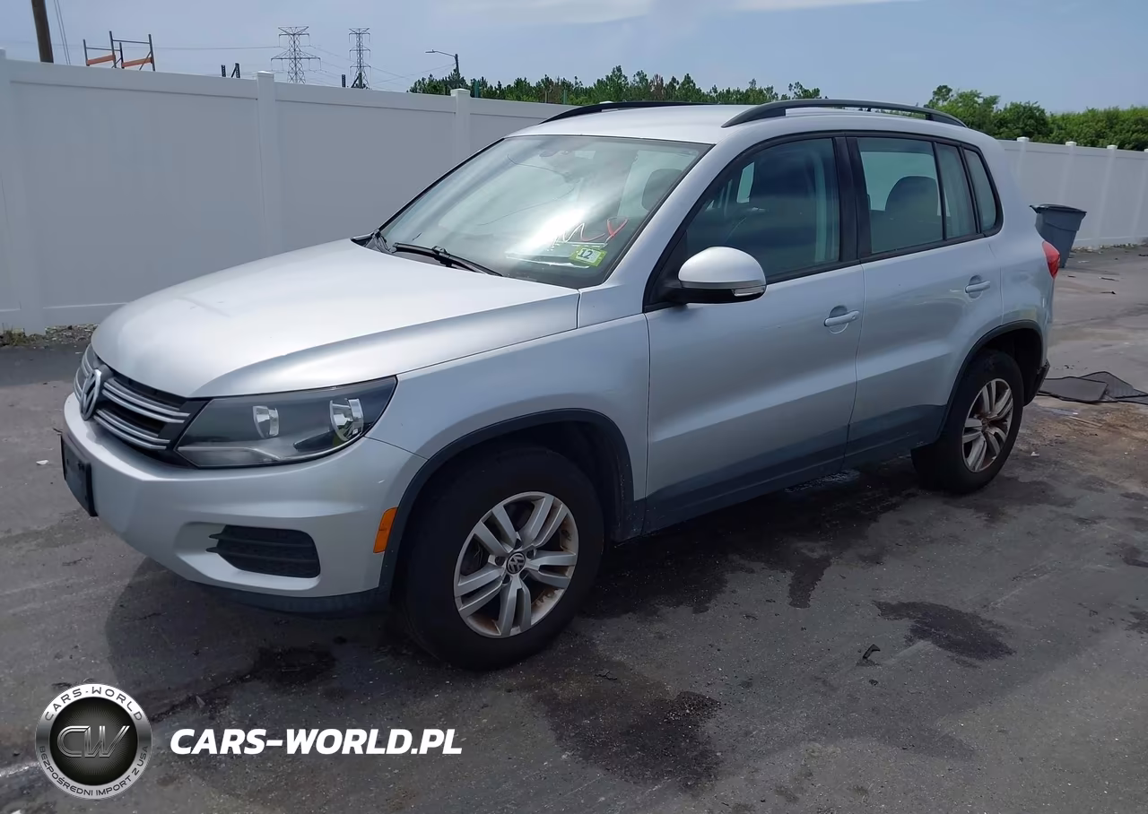 2016 Volkswagen Tiguan S VIN:WVGBV7AX1GW598004 - 2