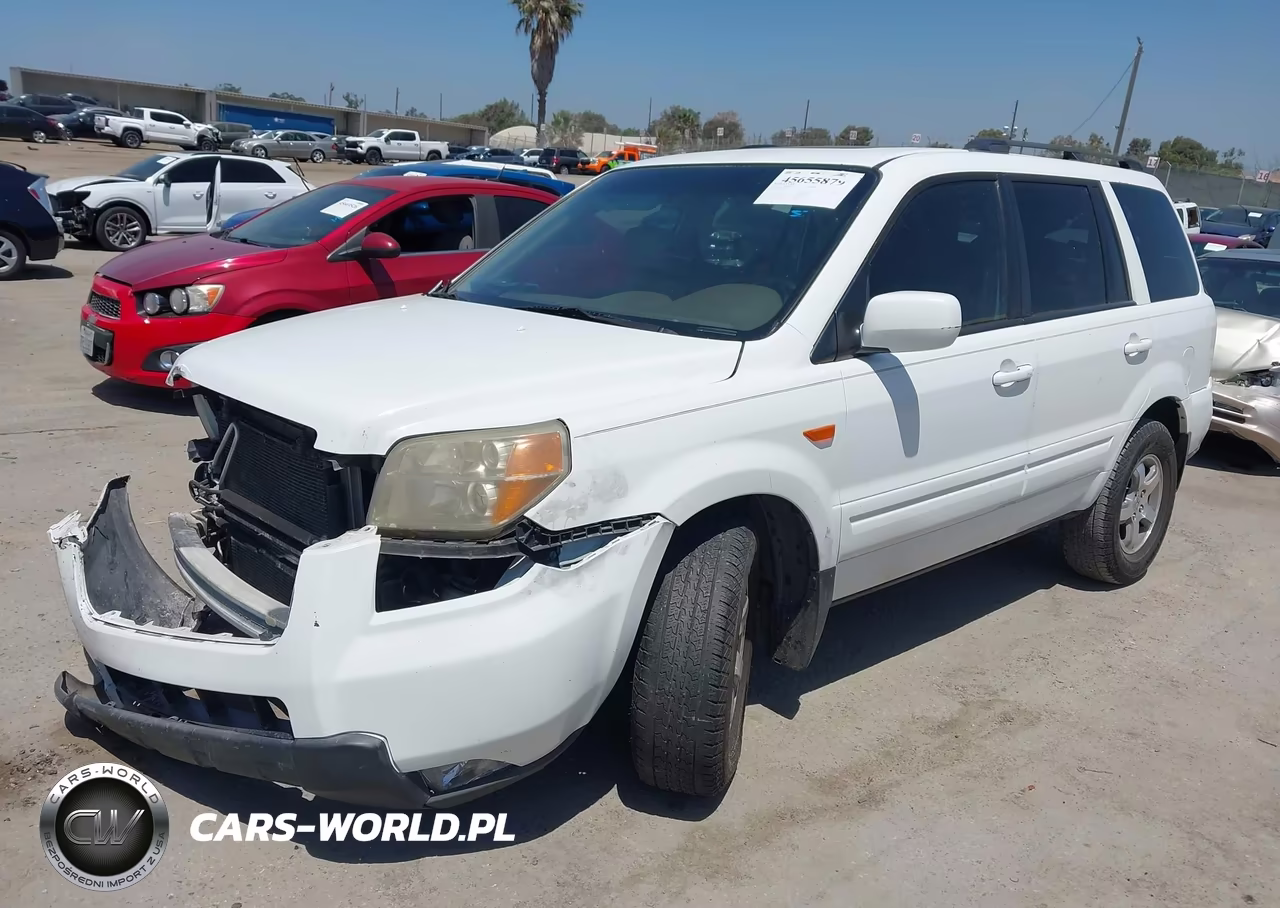 2007 Honda Pilot Ex-L VIN:2HKYF18797H541067 - 2