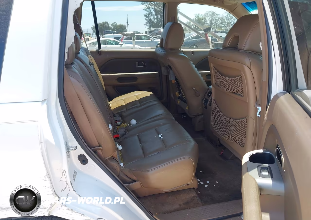 2007 Honda Pilot Ex-L VIN:2HKYF18797H541067 - 8