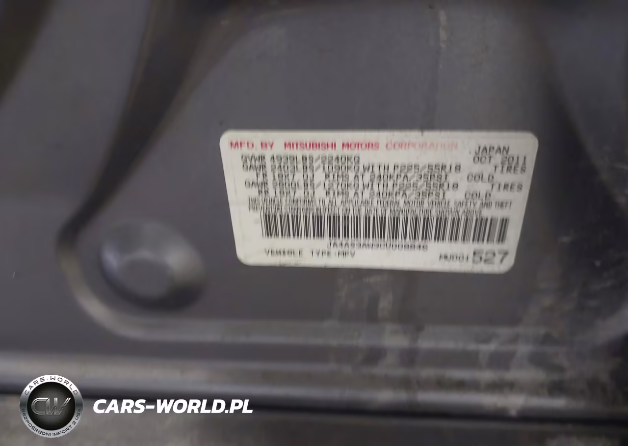 2012 Mitsubishi Outlander Se VIN:JA4AS3AW3CU008846 - 9