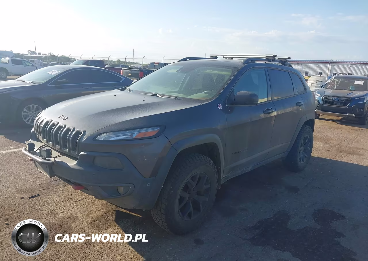 2015 Jeep Cherokee Trailhawk VIN:1C4PJMBS2FW710444 - 2