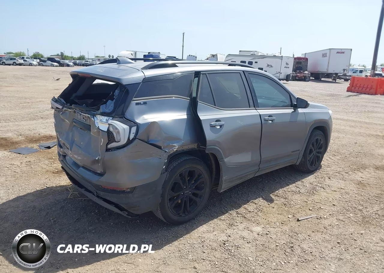 2020 GMC Terrain Fwd Sle VIN:3GKALMEV2LL177779 - 4