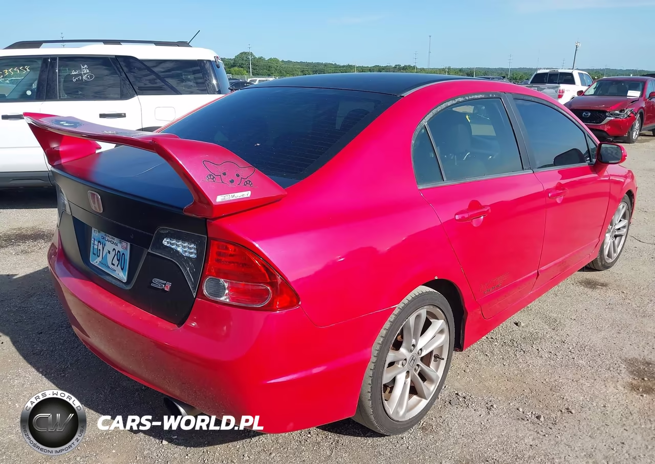 2007 Honda Civic Si VIN:2HGFA55547H707814 - 4