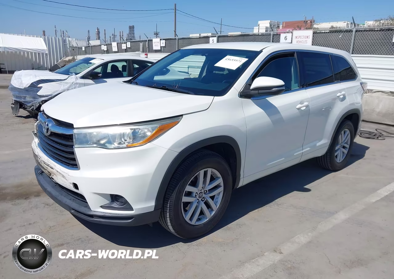 2016 Toyota Highlander Le VIN:5TDZARFH8GS021756 - 2