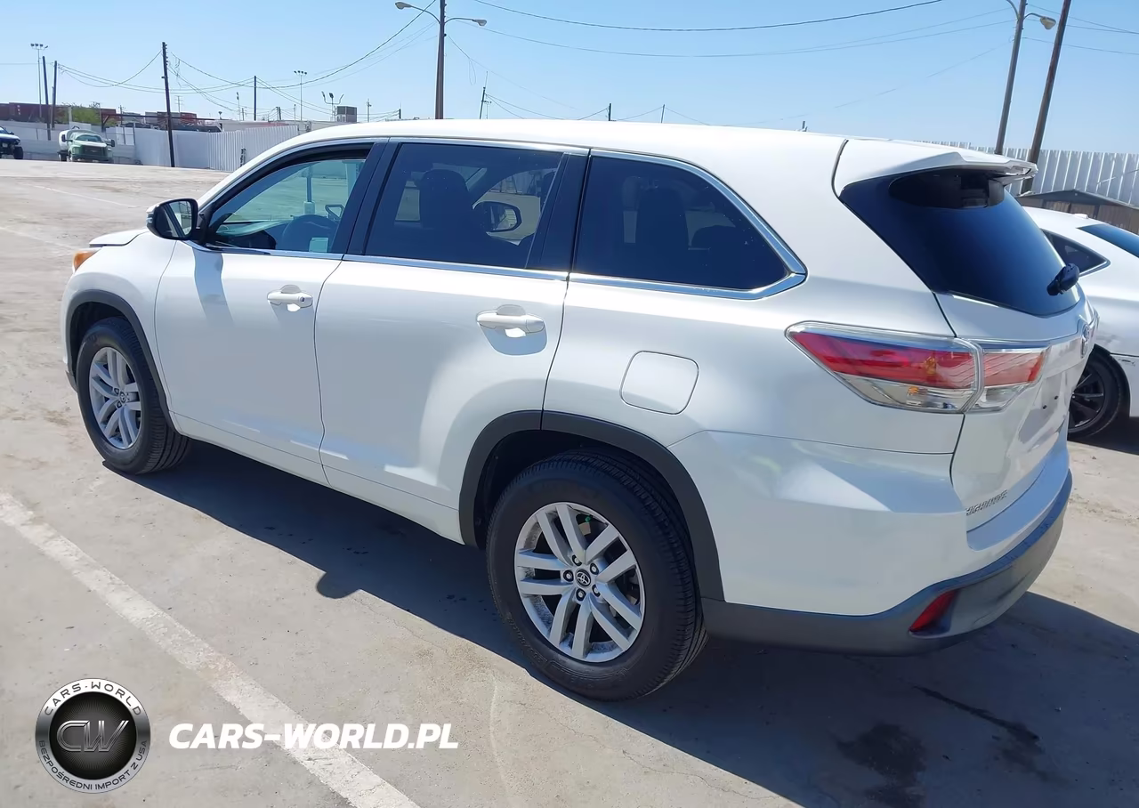 2016 Toyota Highlander Le VIN:5TDZARFH8GS021756 - 3