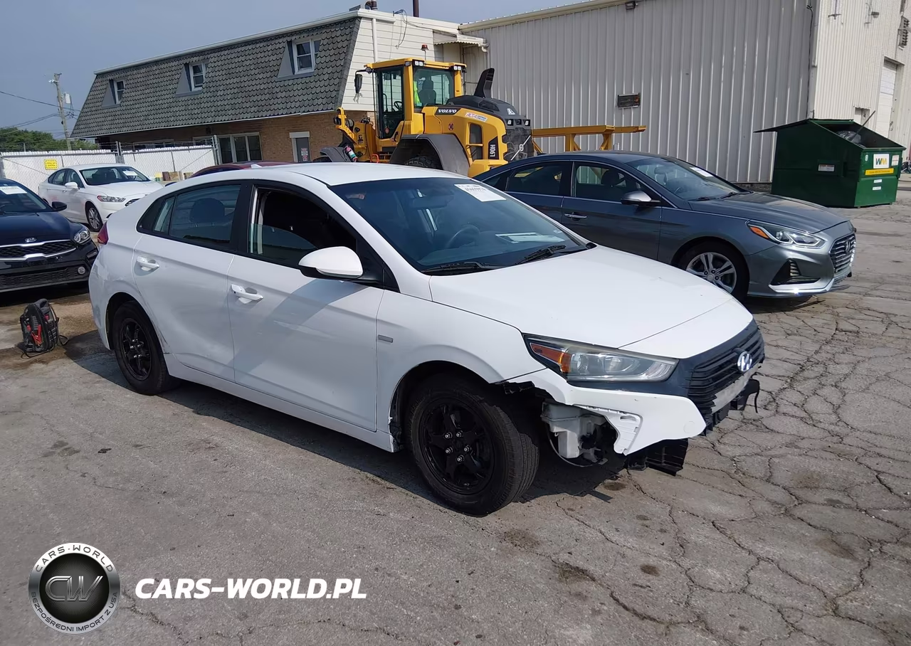 2017 Hyundai Ioniq Hybrid Blue