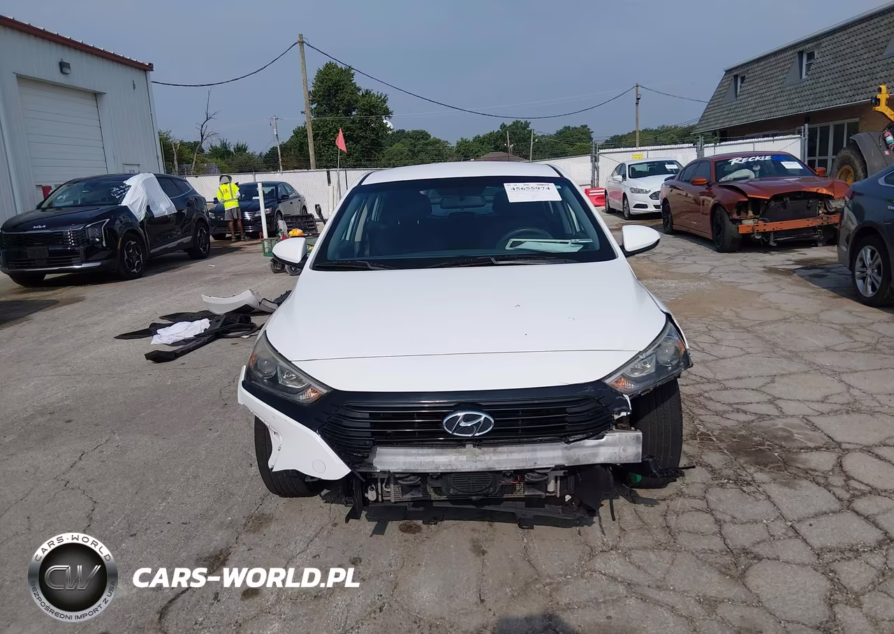 2017 Hyundai Ioniq Hybrid Blue VIN:KMHC65LC3HU023304 - 12