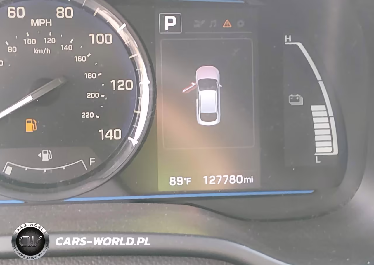 2017 Hyundai Ioniq Hybrid Blue VIN:KMHC65LC3HU023304 - 15