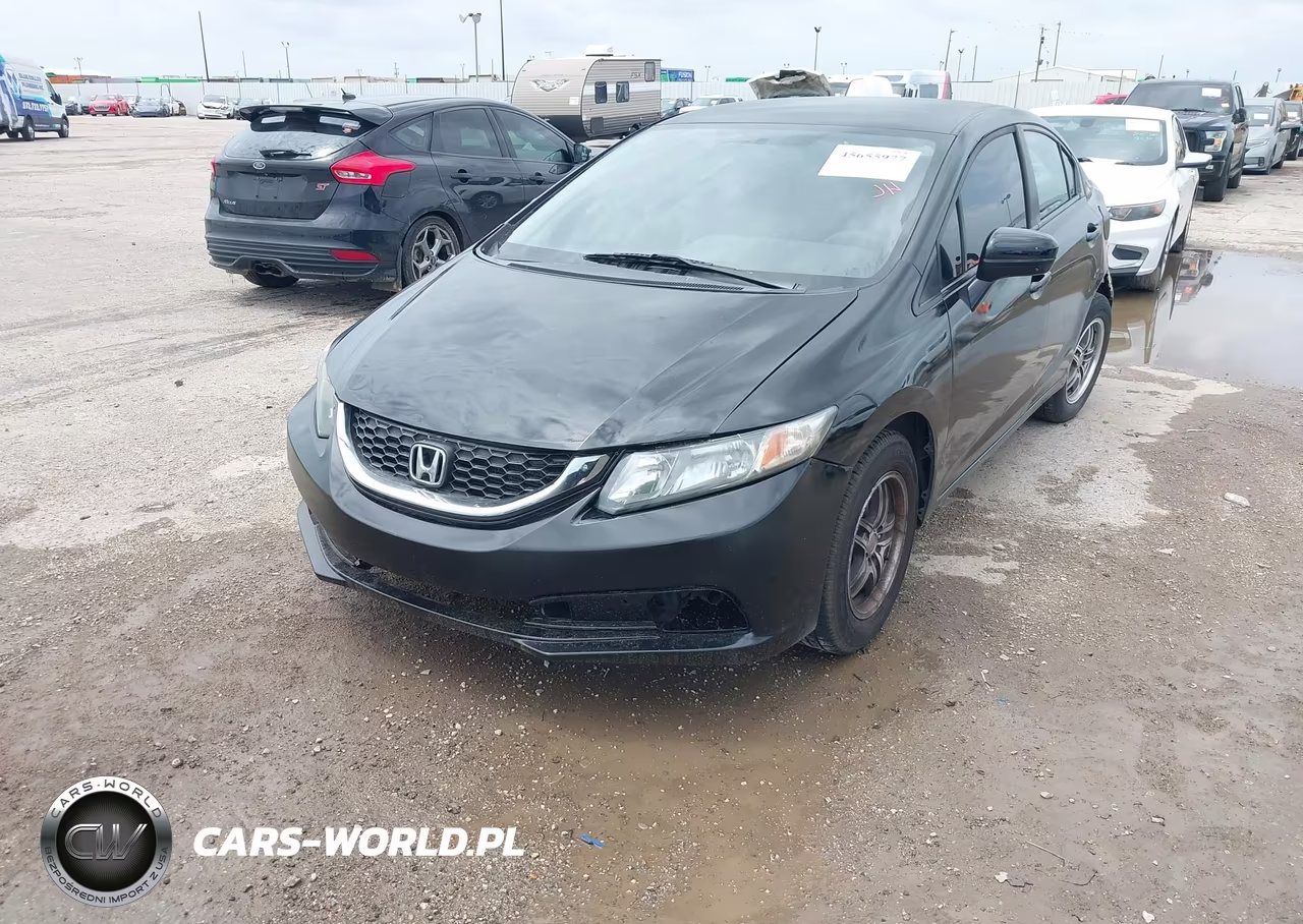 2015 Honda Civic Lx VIN:19XFB2F5XFE107527 - 2
