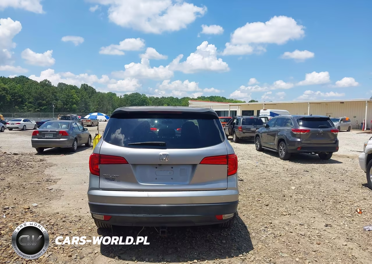 2017 Honda Pilot Lx VIN:5FNYF5H10HB007572 - 16