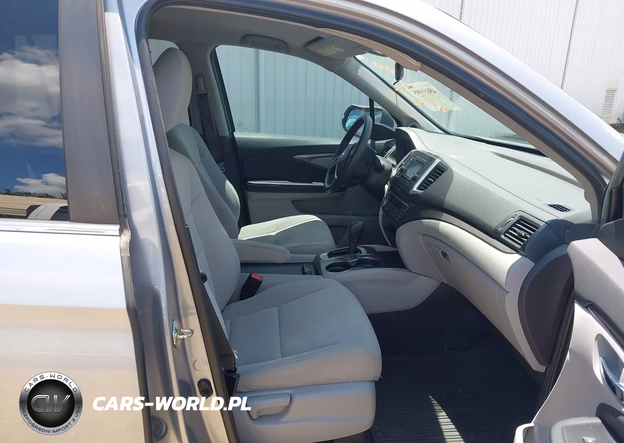 2017 Honda Pilot Lx VIN:5FNYF5H10HB007572 - 5