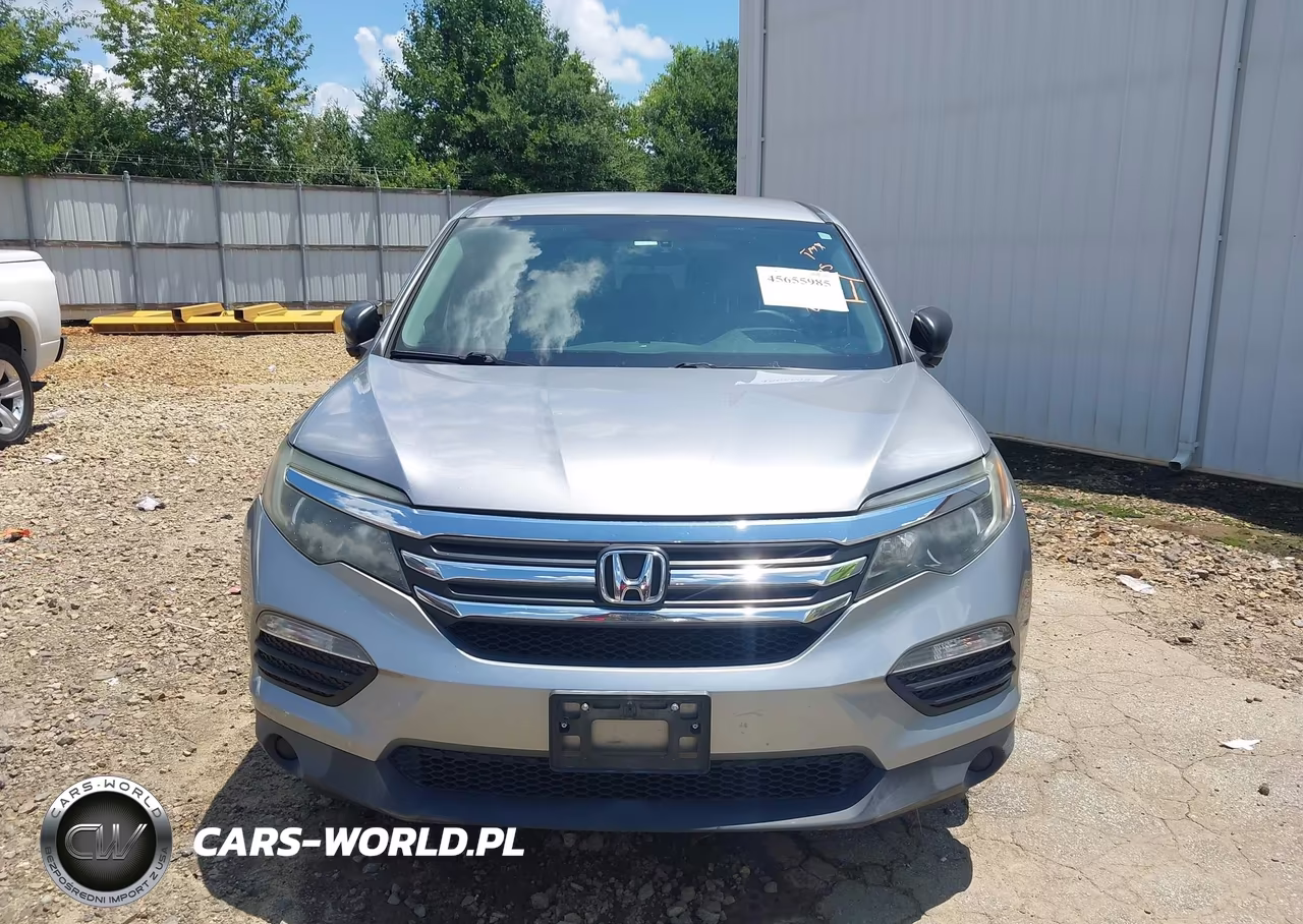 2017 Honda Pilot Lx VIN:5FNYF5H10HB007572 - 6