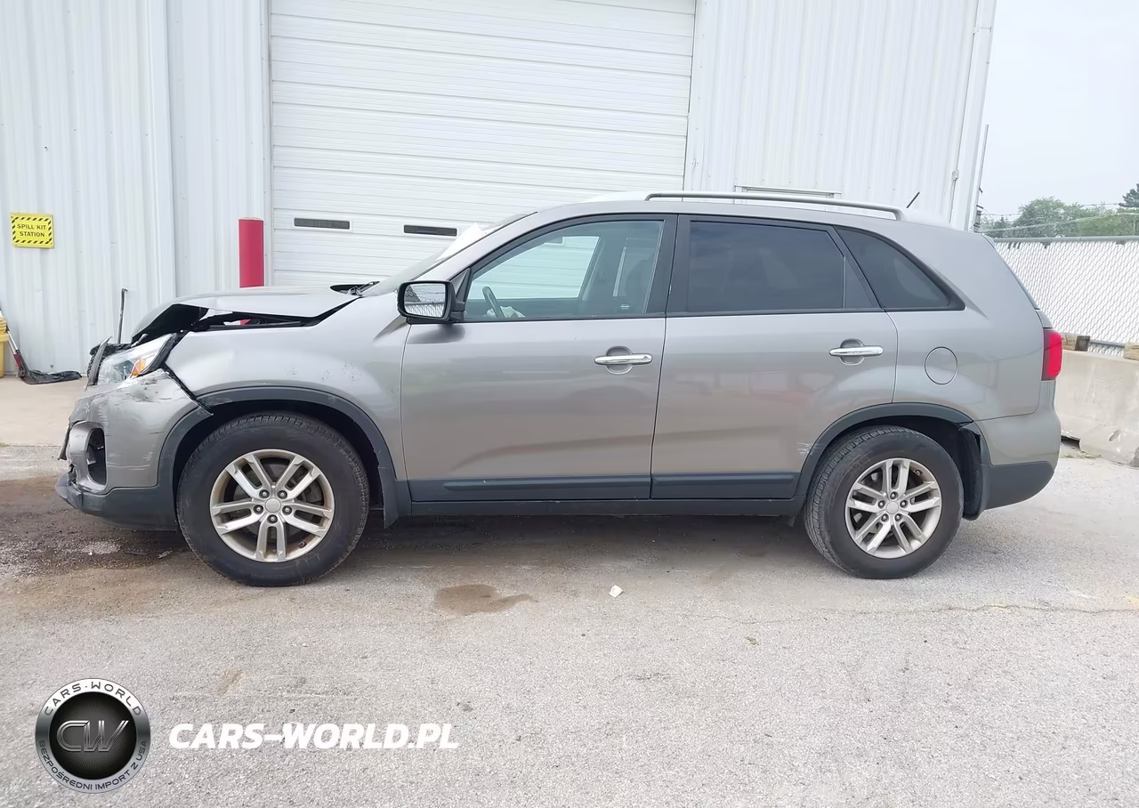 2014 Kia Sorento Lx VIN:5XYKT3A69EG508814 - 14
