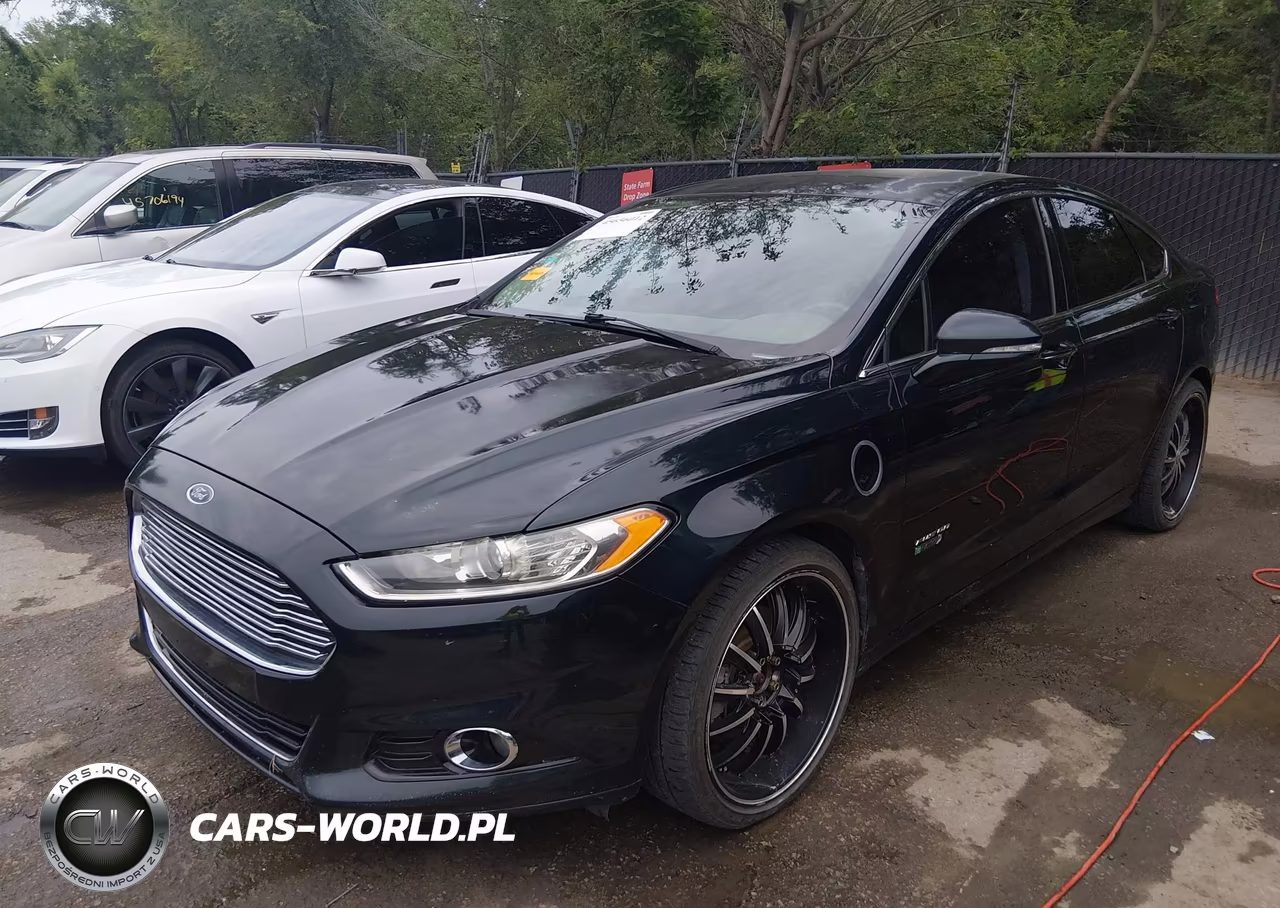 2014 Ford Fusion Energi Titanium VIN:3FA6P0SU3ER162871 - 2