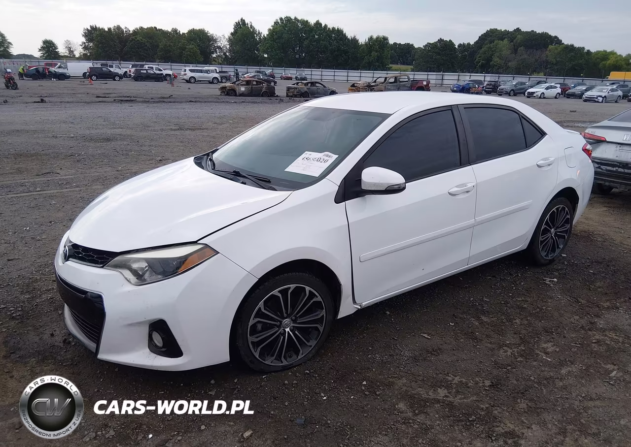 2015 Toyota Corolla S Plus VIN:5YFBURHE5FP350854 - 2