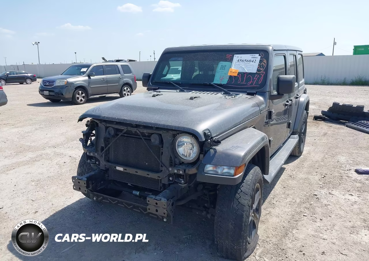 2021 Jeep Wrangler Unlimited Sahara Altitude 4X4 VIN:1C4HJXEN8MW610132 - 2