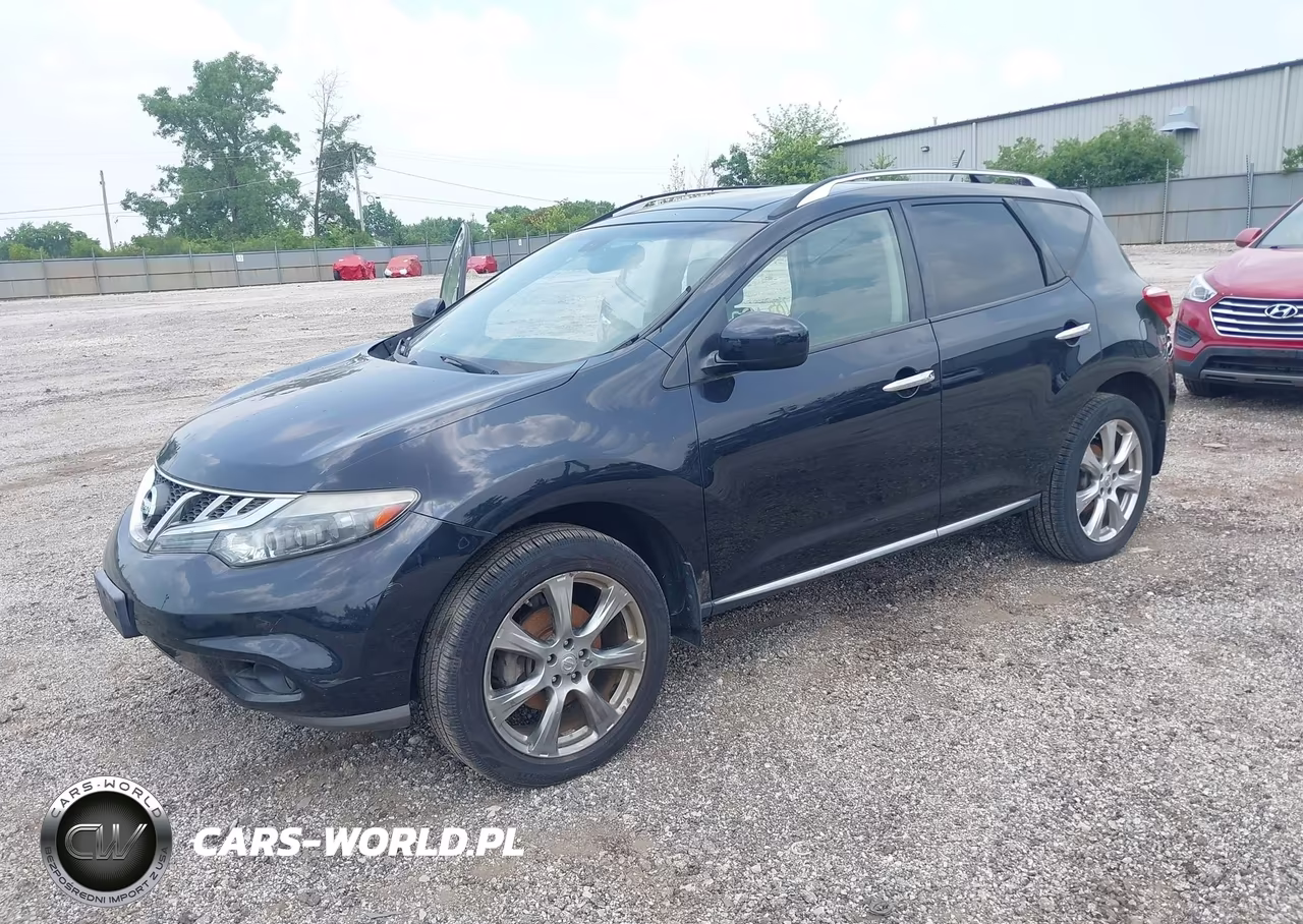 2012 Nissan Murano Le VIN:JN8AZ1MW8CW213296 - 2