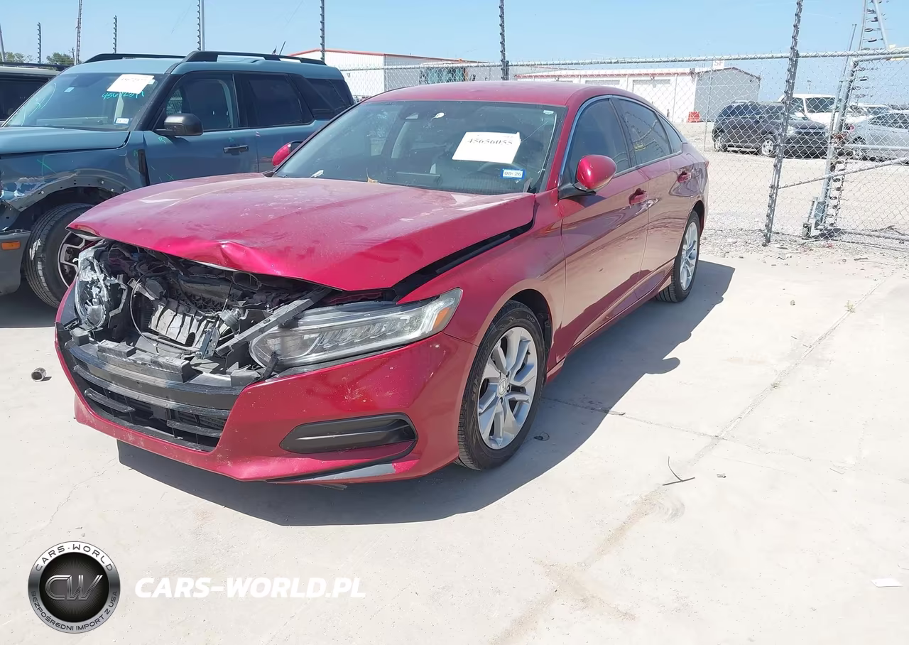 2018 Honda Accord Lx VIN:1HGCV1F1XJA132765 - 2