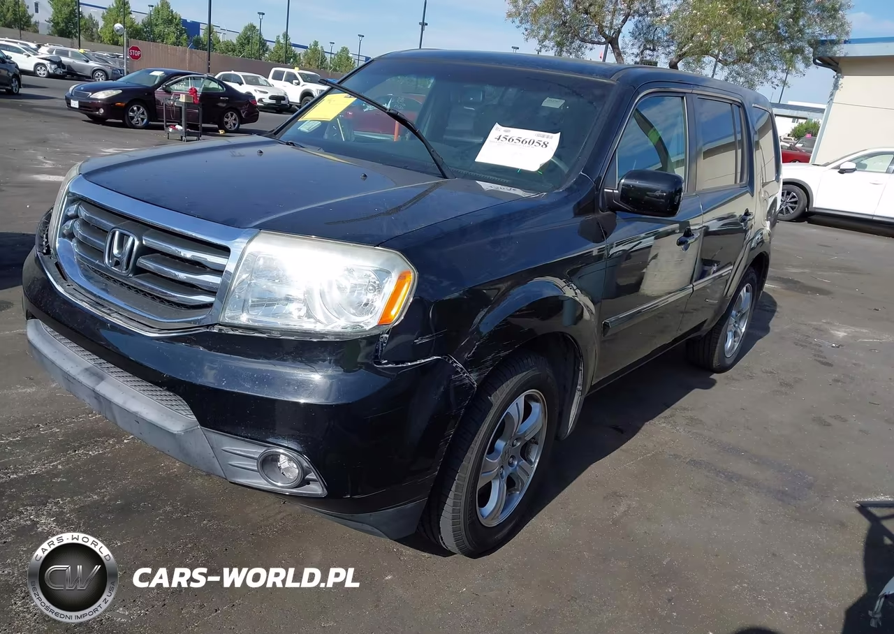 2012 Honda Pilot Ex-L VIN:5FNYF3H56CB032105 - 2