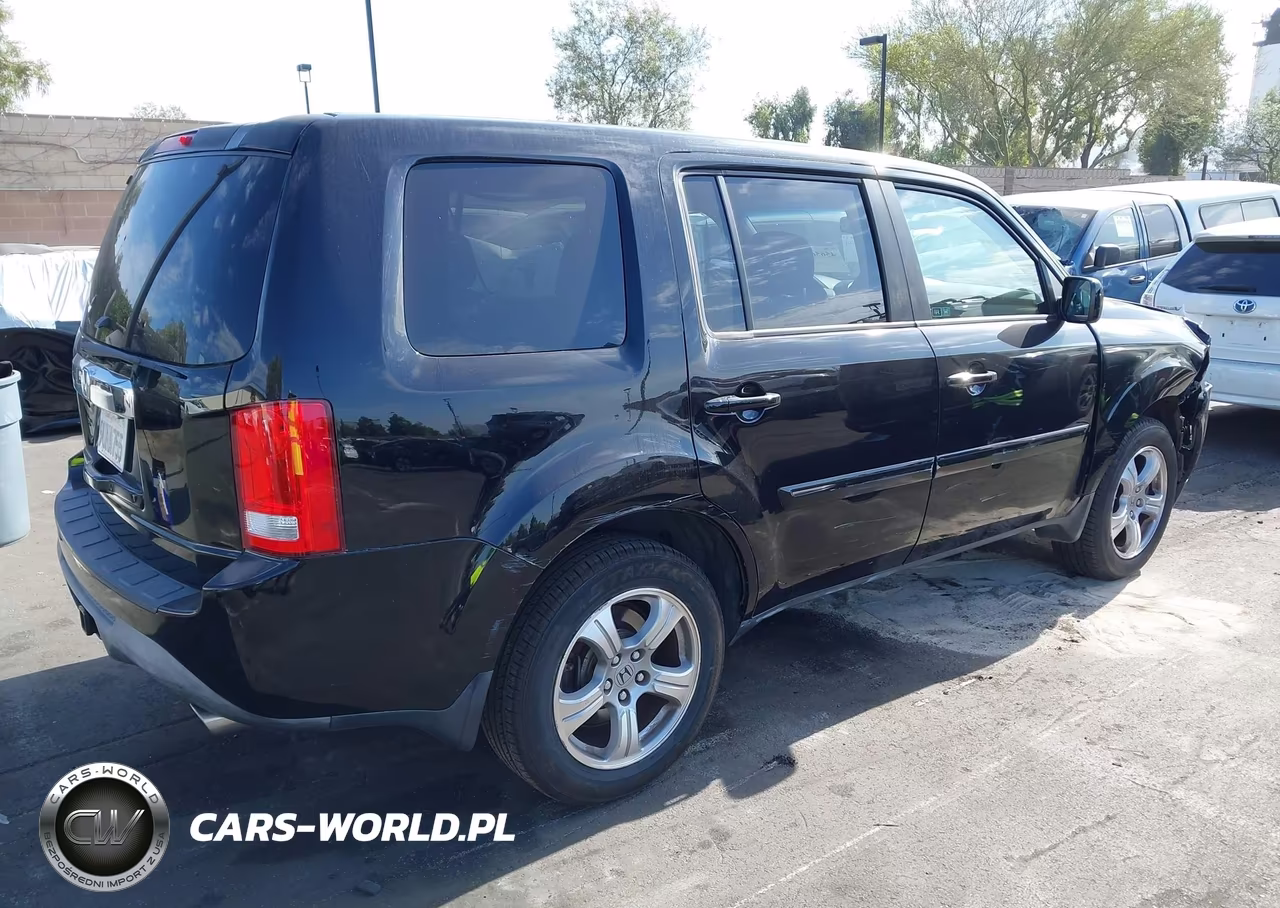 2012 Honda Pilot Ex-L VIN:5FNYF3H56CB032105 - 4