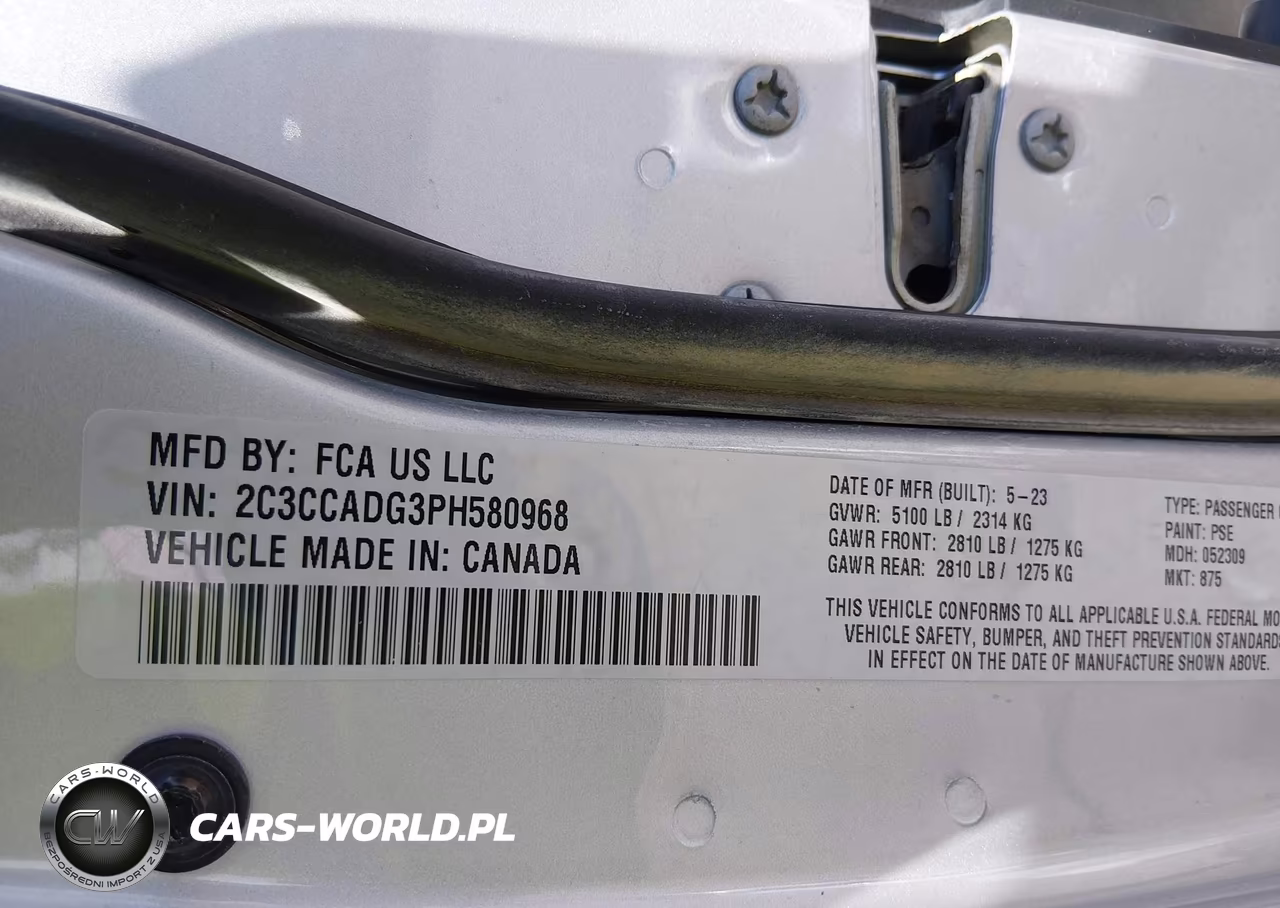 2023 Chrysler 300 Touring L VIN:2C3CCADG3PH580968 - 9