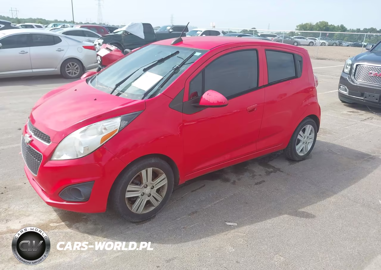 2015 Chevrolet Spark Ls Cvt VIN:KL8CB6S99FC766220 - 2