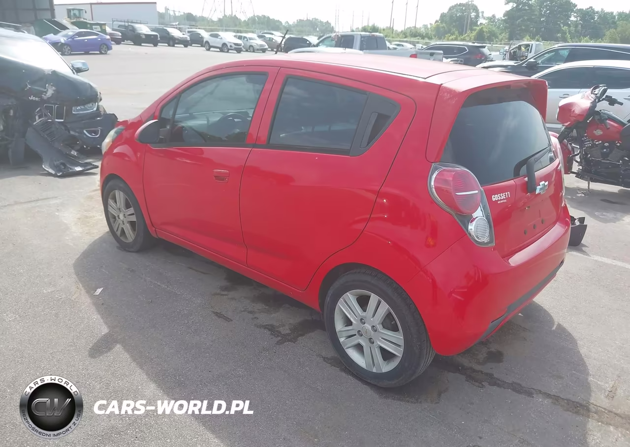 2015 Chevrolet Spark Ls Cvt VIN:KL8CB6S99FC766220 - 3
