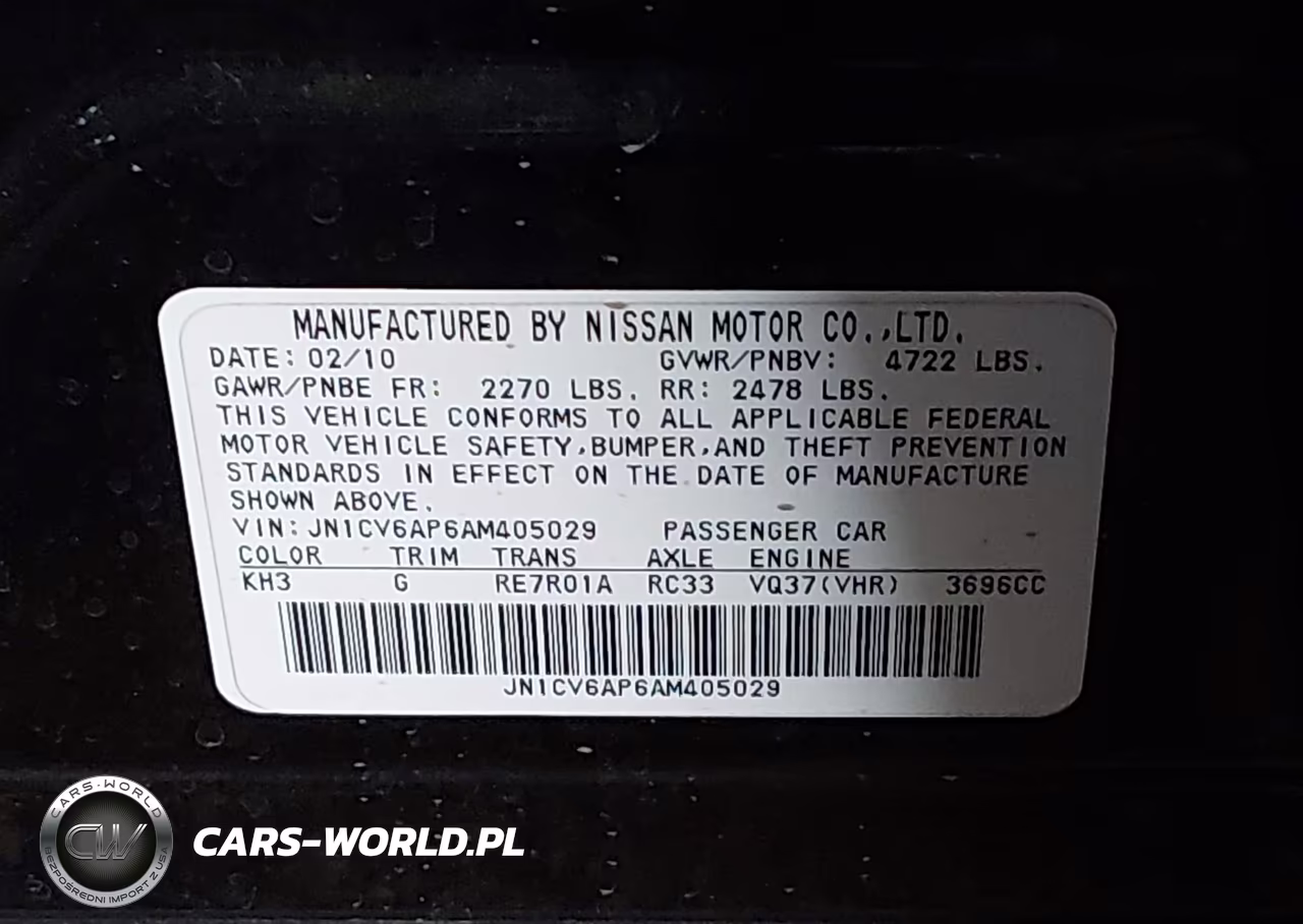 2010 Infiniti G37 Journey VIN:JN1CV6AP6AM405029 - 9