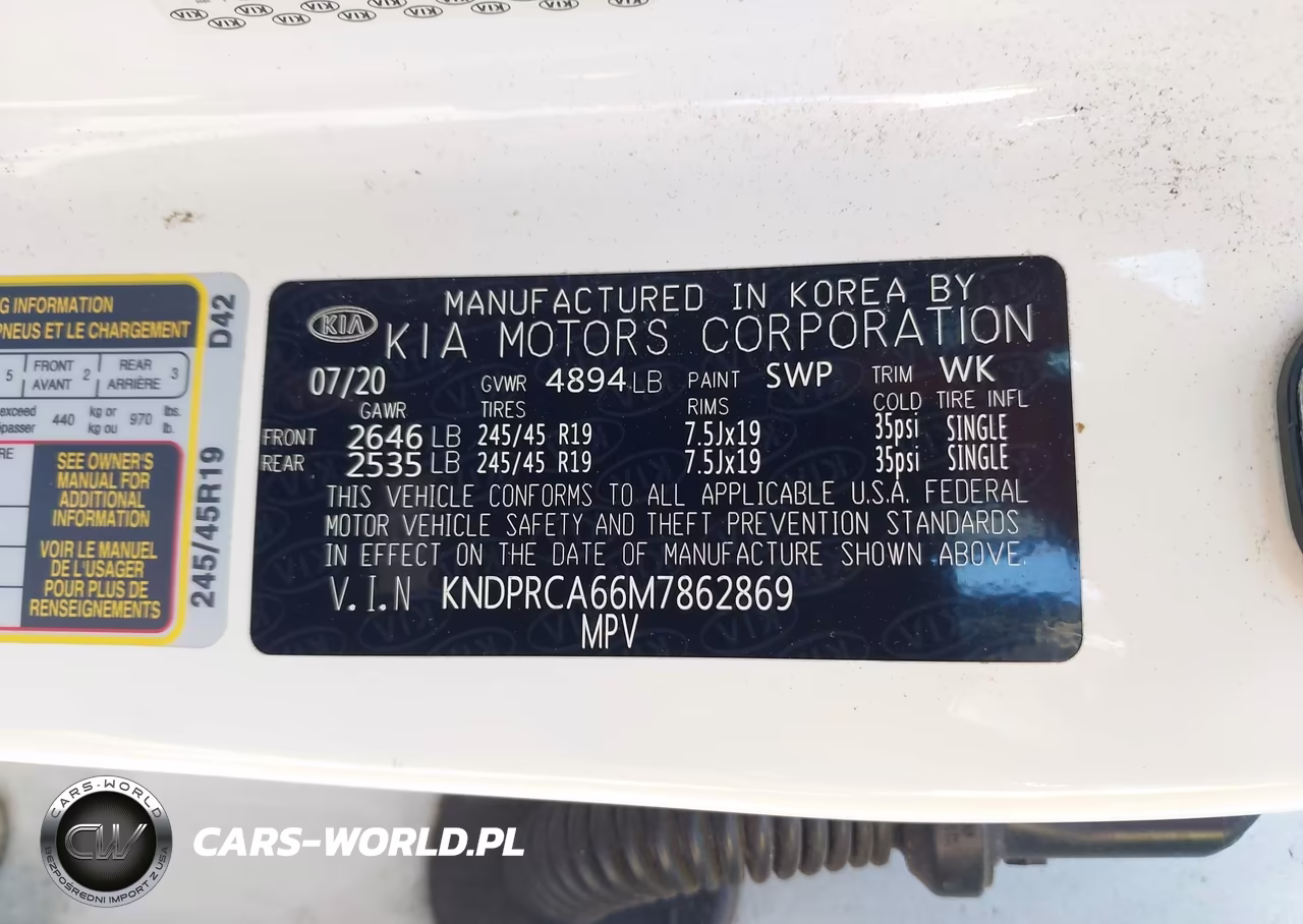 2021 Kia Sportage Sx Turbo VIN:KNDPRCA66M7862869 - 9