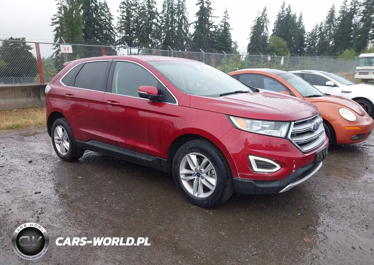 2018 Ford Edge Sel VIN:2FMPK4J97JBB05319 - 1