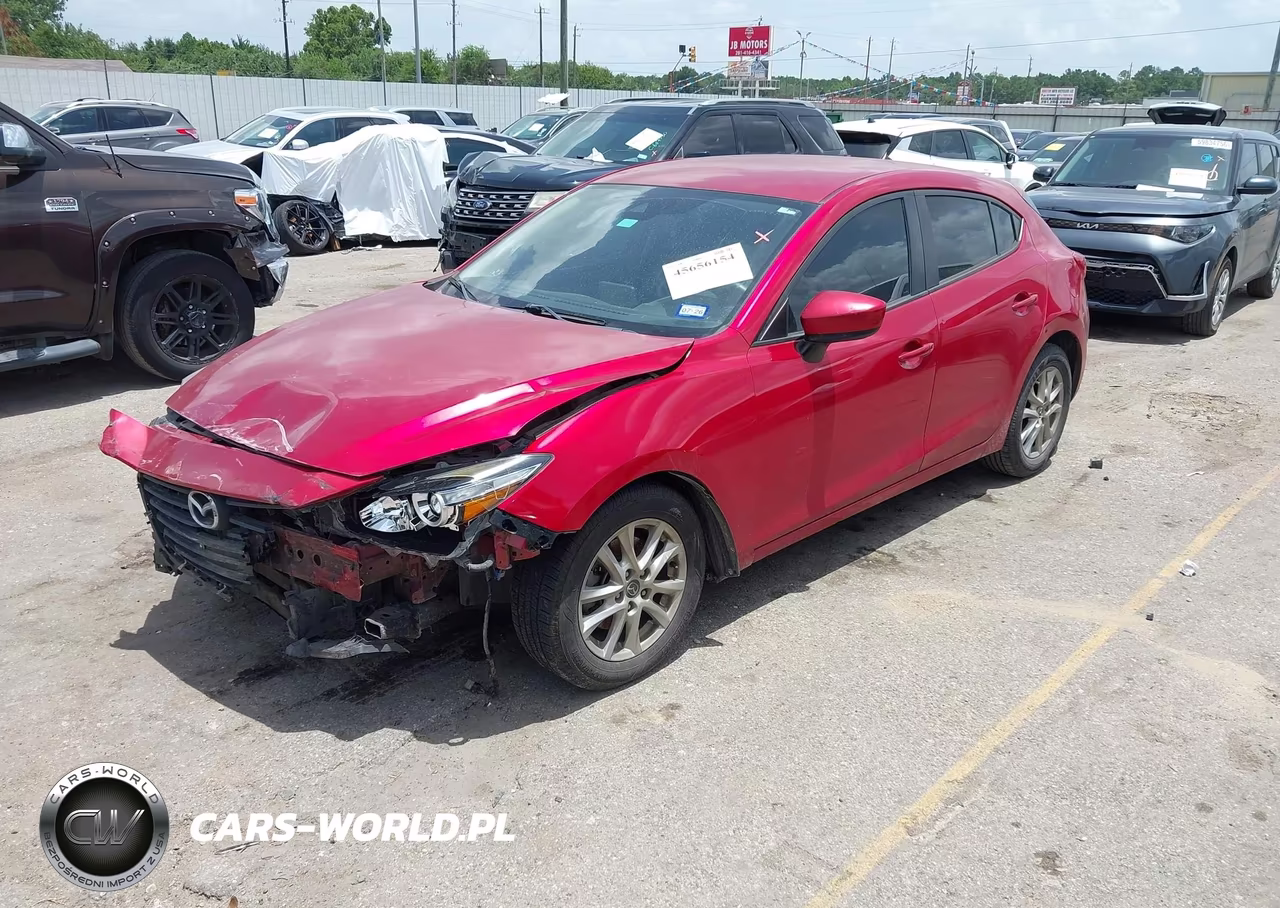 2018 Mazda Mazda3 Sport VIN:3MZBN1K72JM186257 - 2