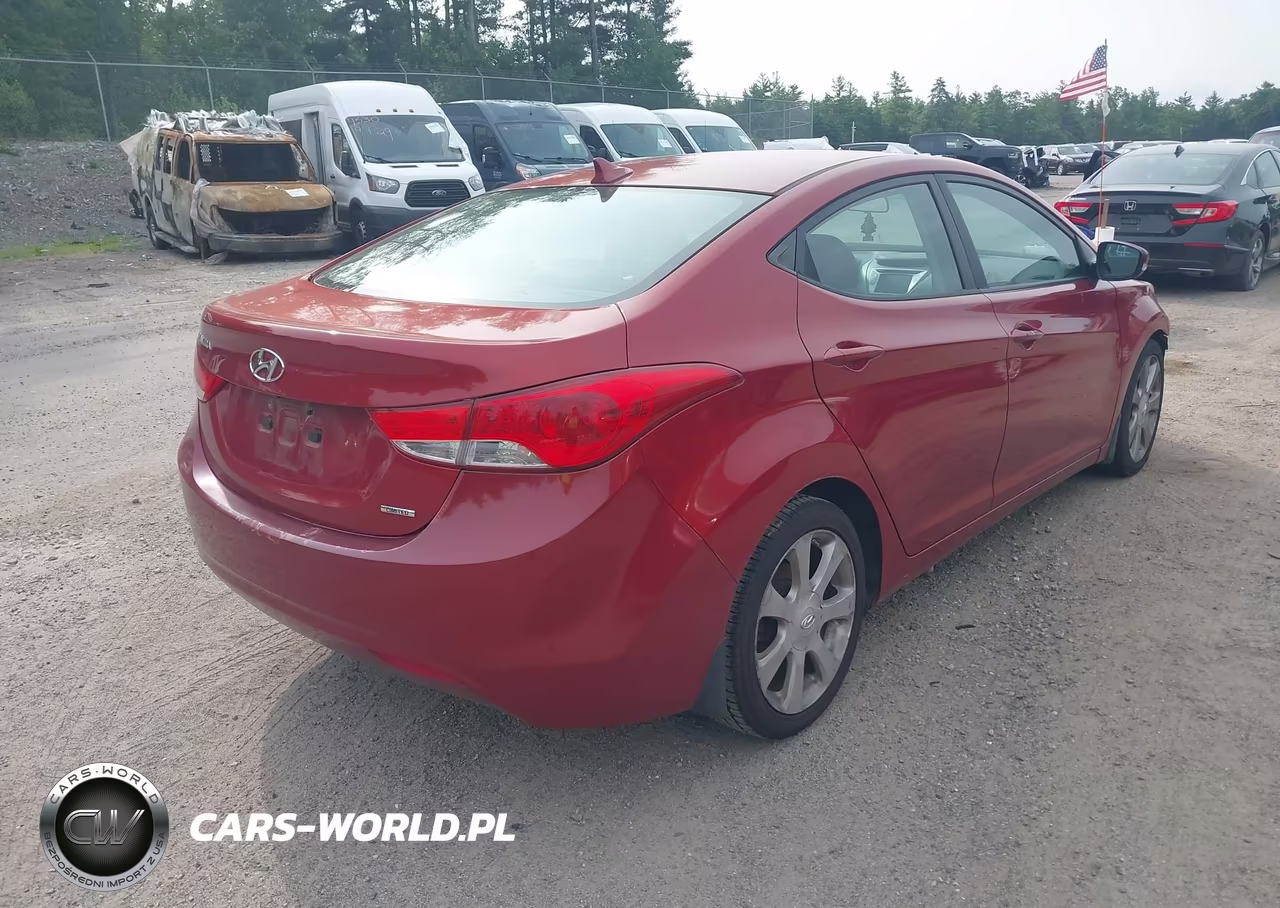 2011 Hyundai Elantra Limited (Ulsan Plant) VIN:KMHDH4AE6BU097577 - 4