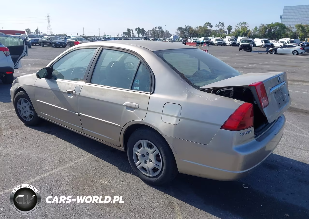 2002 Honda Civic Lx VIN:JHMES16572S001452 - 3